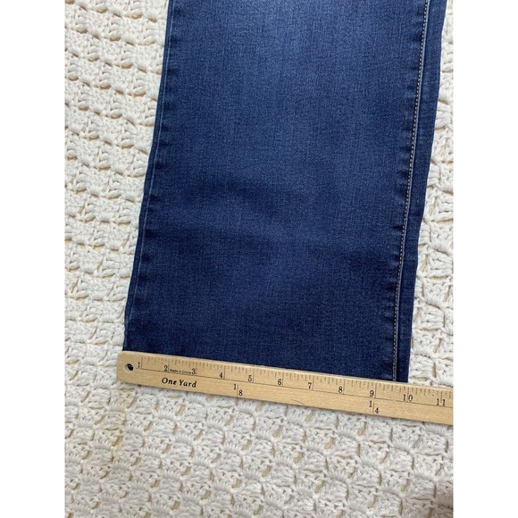 Levi's 512 Jeans Women's 14 S/C Perfectly Slimming Bootcut Blue Denim Stretch - Picture 9 of 9